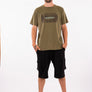 Tee-shirt Tom mountain burnt olive Yeti Love