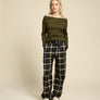 Pantalon West Coast plaid noir de Cokluch
