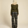 Pantalon West Coast plaid noir de Cokluch