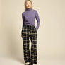 Pantalon West Coast plaid noir de Cokluch