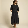 Jupe Flowers noire de Cokluch