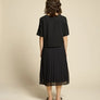 Jupe Flowers noire de Cokluch