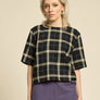 Haut Soul Love plaid noir de Cokluch