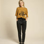 Haut the look dark mustard de Cokluch