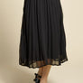 Jupe Flowers noire de Cokluch