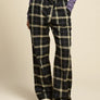 Pantalon West Coast plaid noir de Cokluch