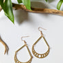 Boucles d'oreilles croissant de lune or de Roxy Lama