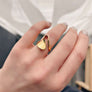 Bague Esther dorée de Tokade