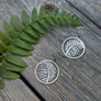 Boucles d'oreilles foresta or ou argent de Roxy Lama
