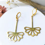 Boucles d'oreilles Lotus argent ou or de Roxy Lama