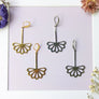 Boucles d'oreilles Lotus argent ou or de Roxy Lama