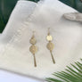 Boucles d'oreilles mandala or de Roxy Lama