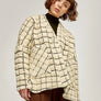 Veste Bebe vert carreaux vert ou beige de Marigold