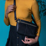 Sac Glendale noir gold de Kazak
