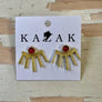 Boucles Râ rouille de Kazak