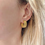 Boucles d'oreilles Sarnia dorées de Tokade