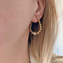Boucles d'oreilles Shelly dorées de Tokade