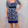 Robe romantique bleu mauve medium par Myco Anna_LE