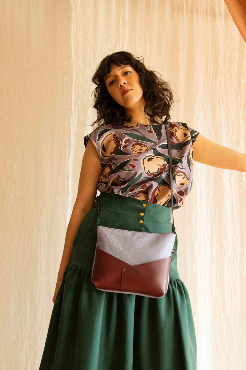 Mitaines Lhasa - Écailles / cuir recyclé - KAZAK