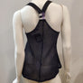 Camisole tricot ajouré noir small par Myco Anna