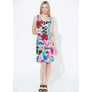 Robe Rovy green resort sans manches par Miss Versa