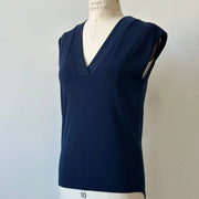 T-shirt Salvio marine de Kollontaï