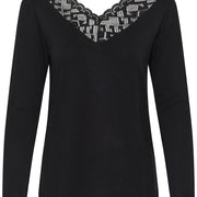 Haut Trulla LS noir de Cream