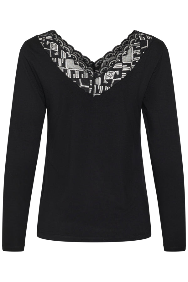 Haut Trulla LS noir de Cream