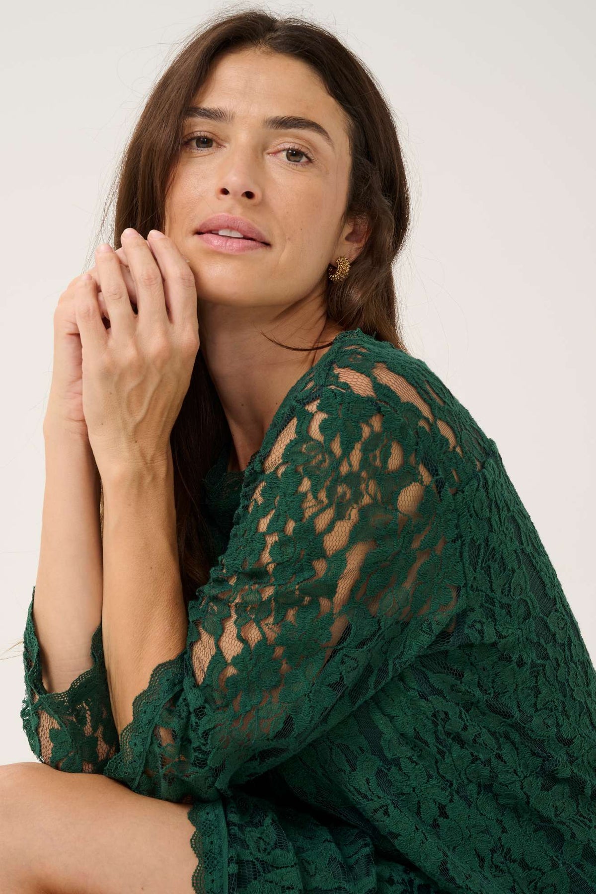 Robe Kit 3/4 verte de Cream