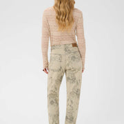 Pantalon Vatta fleur écru de Cream