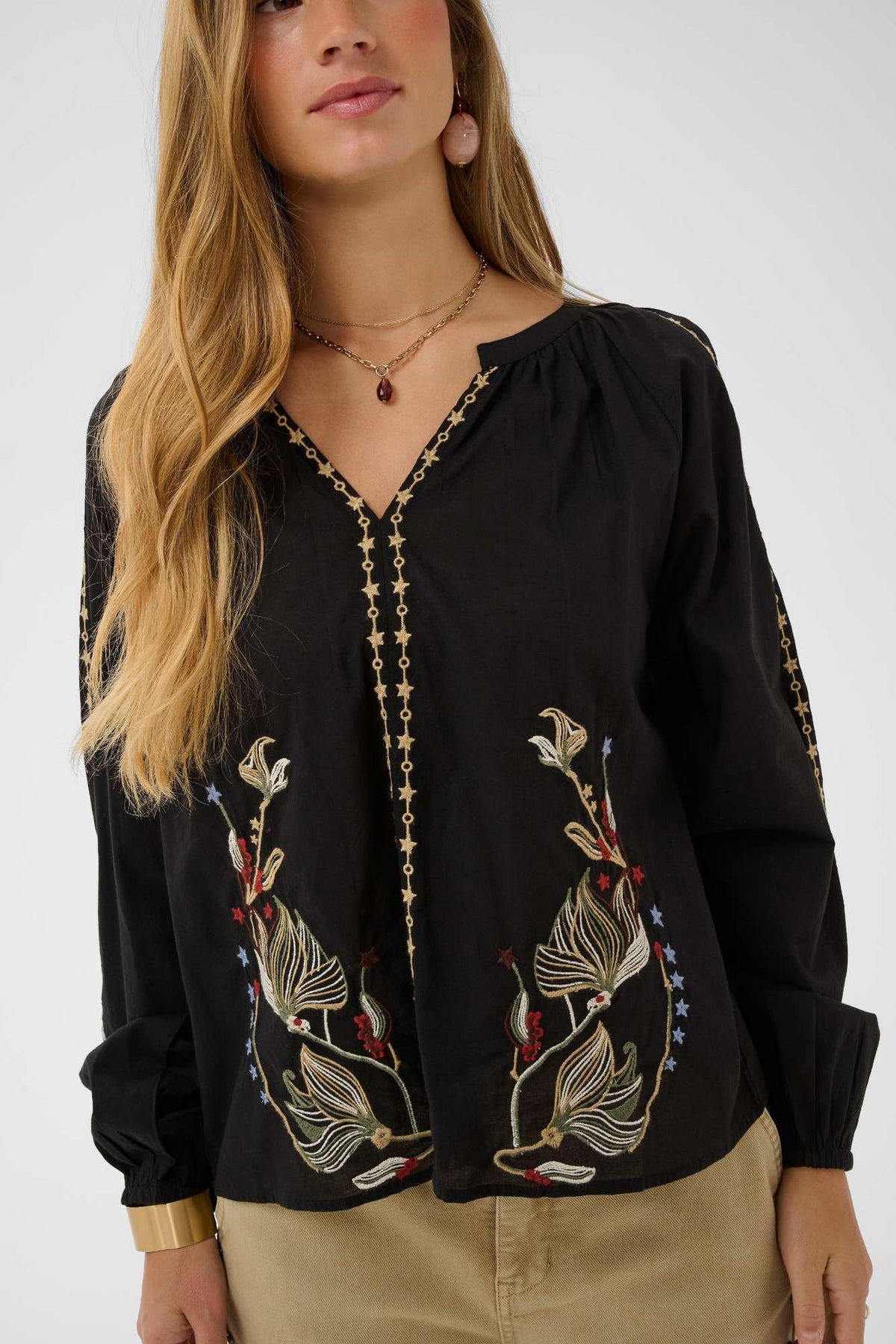 Blouse Reno noire de Cream