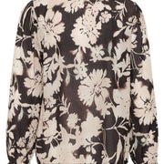 Blouse Halley motif brun de Cream
