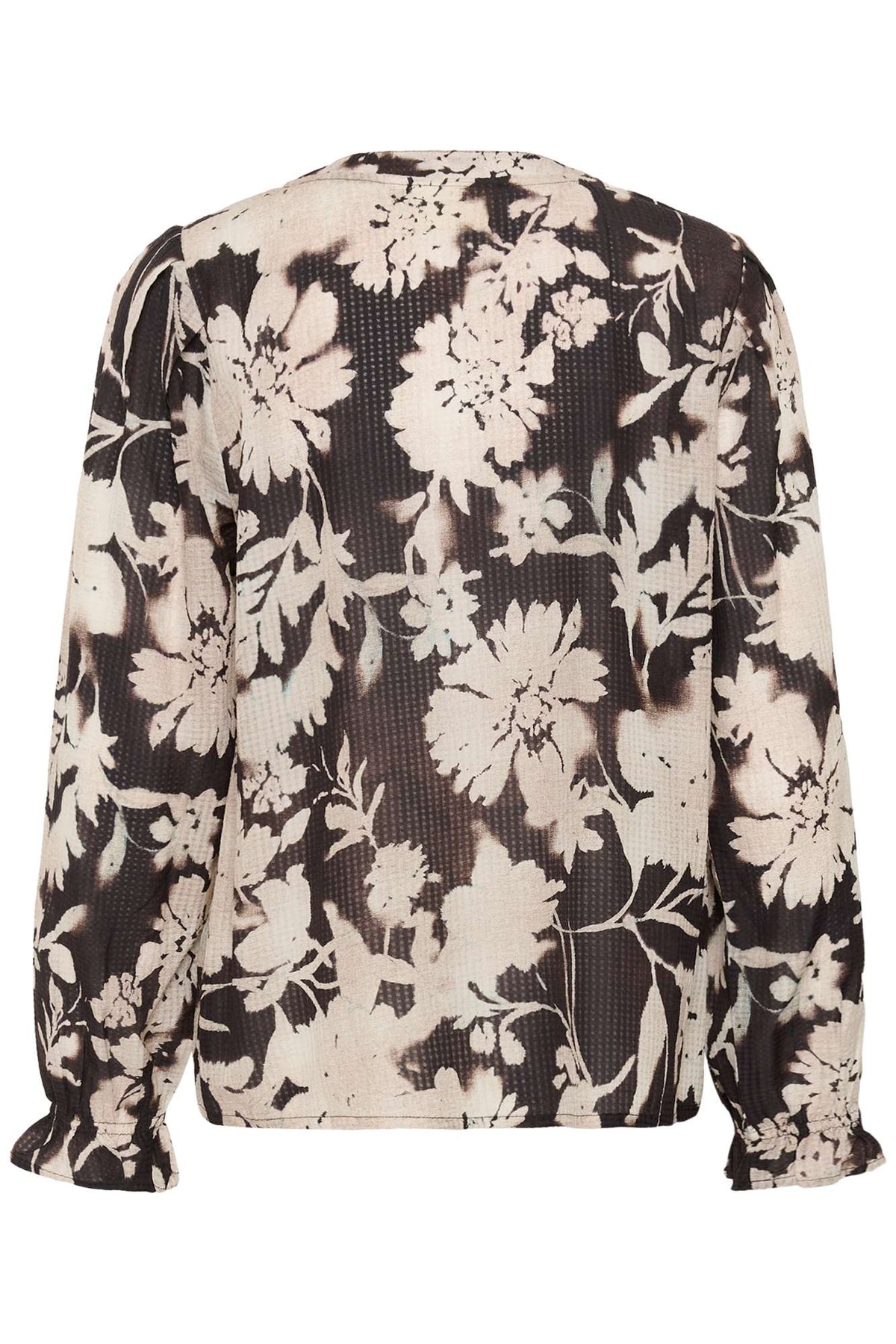 Blouse Halley motif brun de Cream