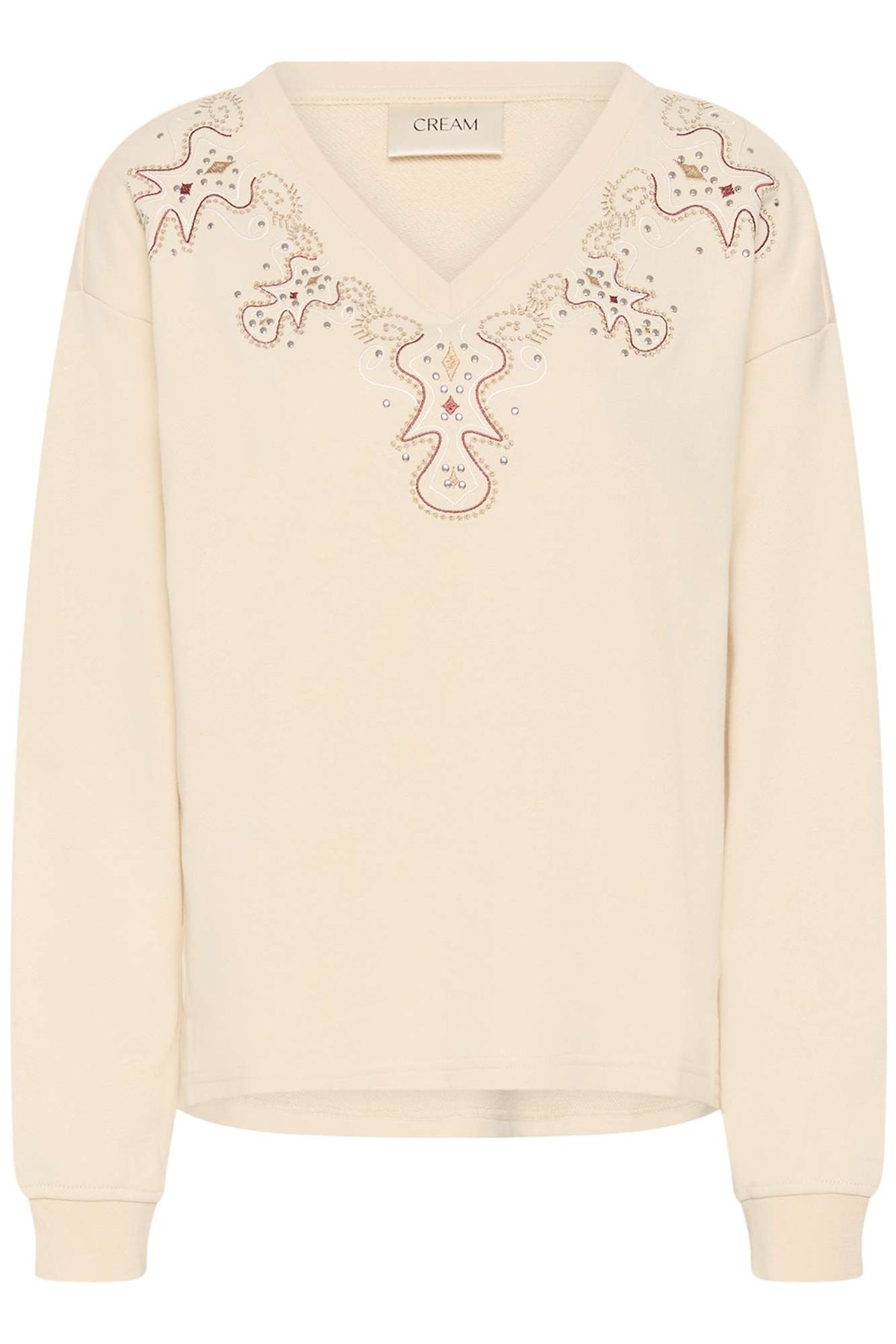 Chandail Luciana bleached sand de Cream
