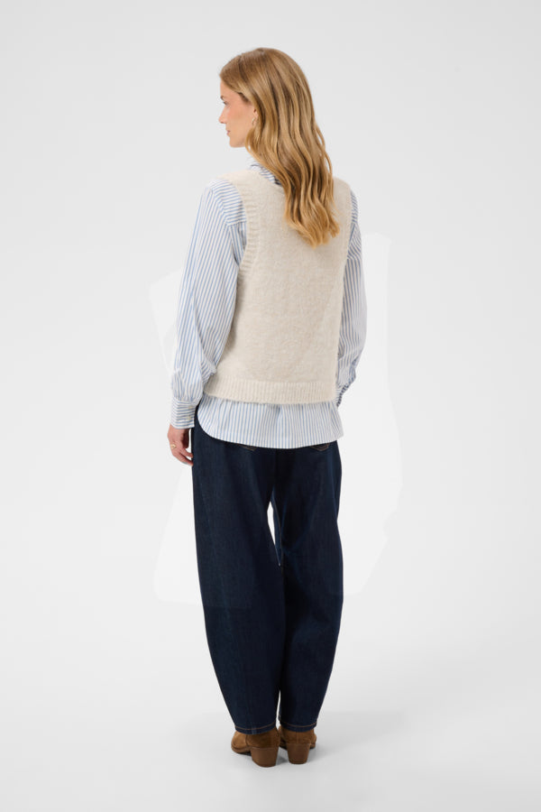 Veste Débardeur Cladine oatmeal de Cream