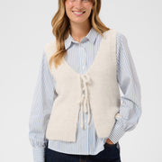 Veste Débardeur Cladine oatmeal de Cream
