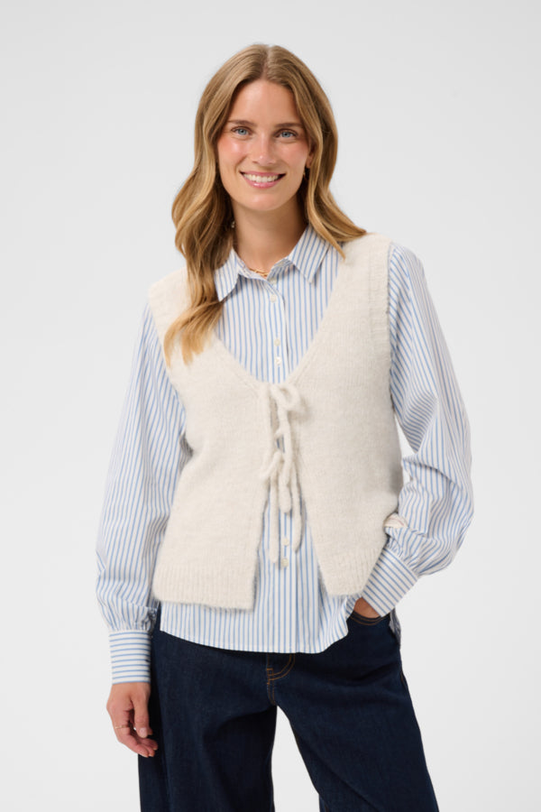 Veste Débardeur Cladine oatmeal de Cream