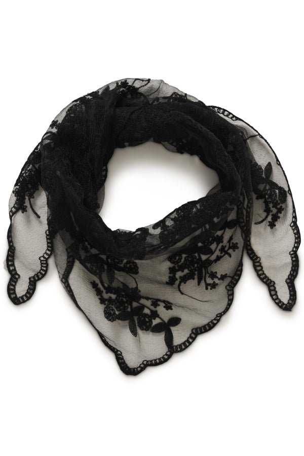 Foulard de taille Lacie en dentelle noire de Cream