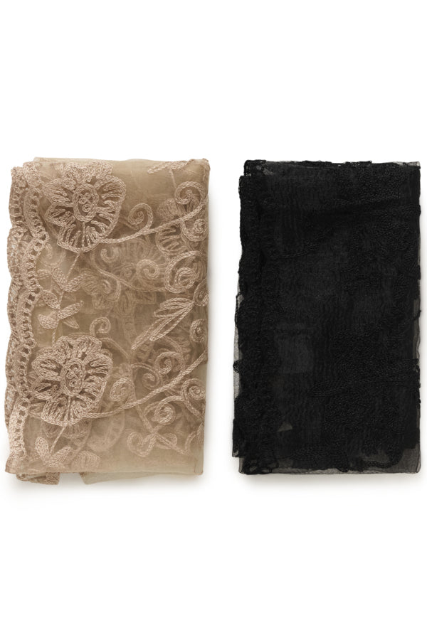 Foulard de taille Lacie en dentelle crème de Cream