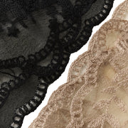 Foulard de taille Lacie en dentelle noire de Cream
