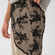 Foulard de taille Lacie en dentelle noire de Cream