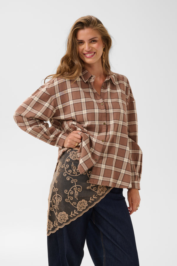 Foulard de taille Lacie en dentelle crème de Cream