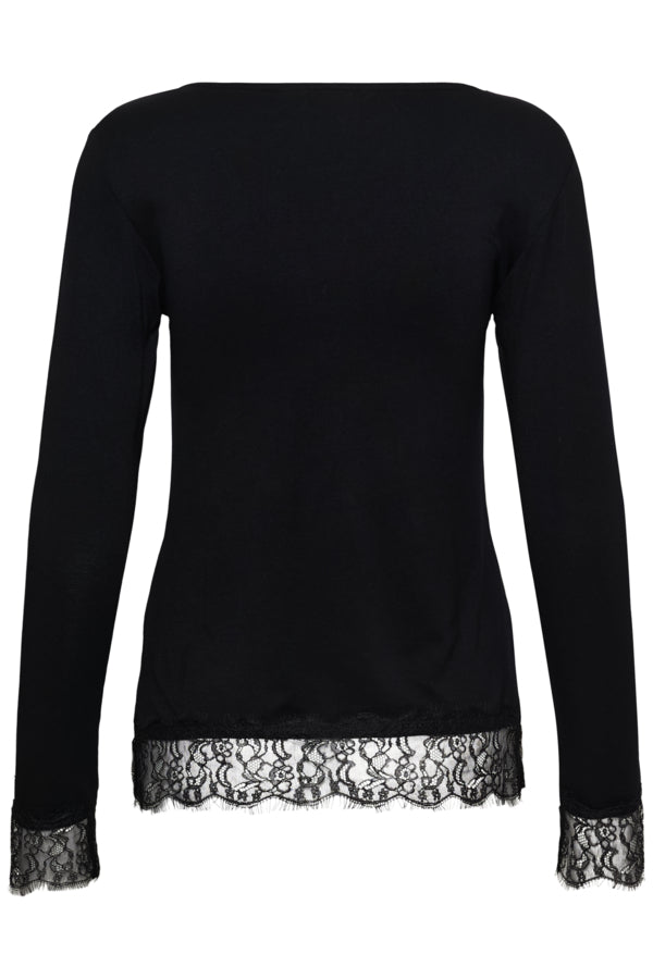 Chandail Alvaia LS noir de Cream