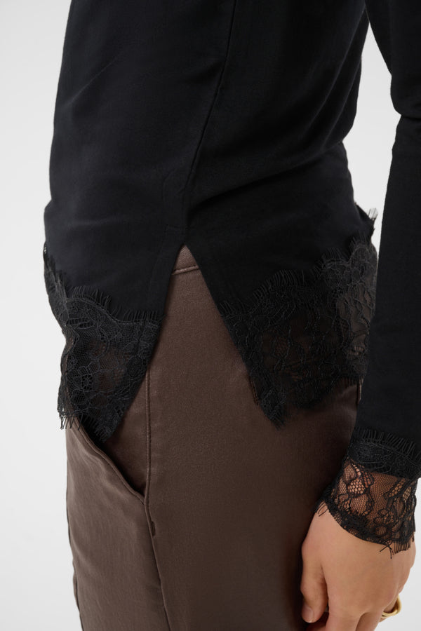 Chandail Alvaia LS noir de Cream