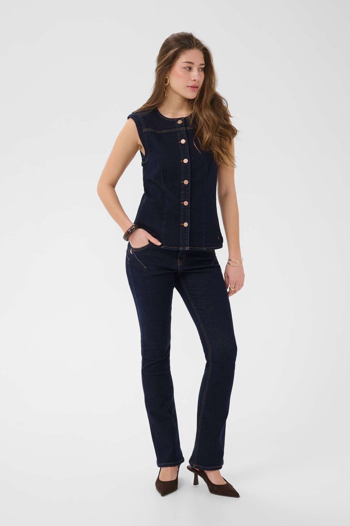 Jeans Amalle bootcut de Cream