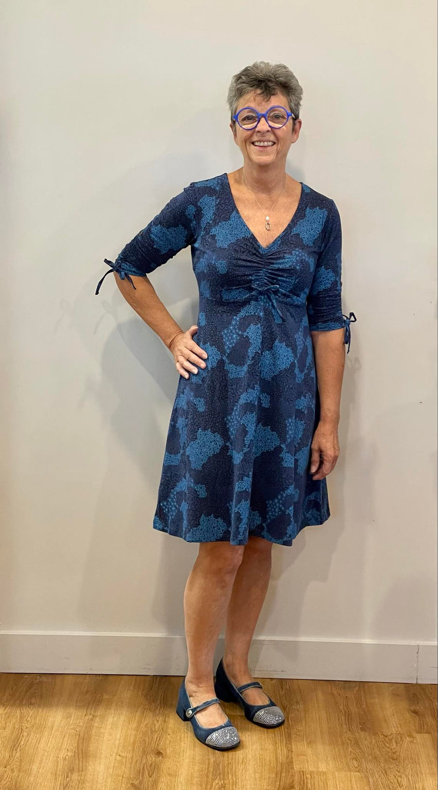 Robe bleu chaos par 21 Tara