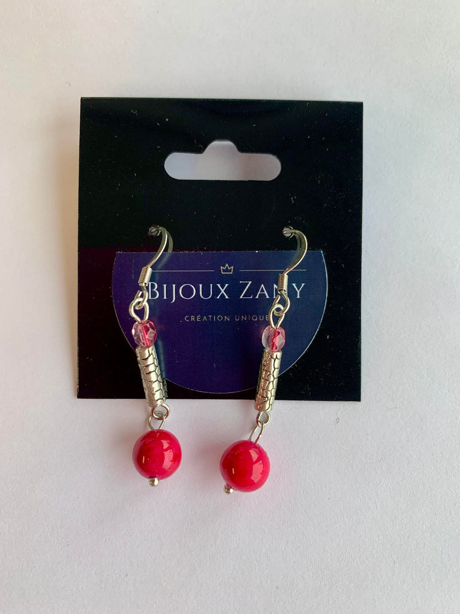 Boucles d'oreilles pierres semi précieuses #413 par Zany