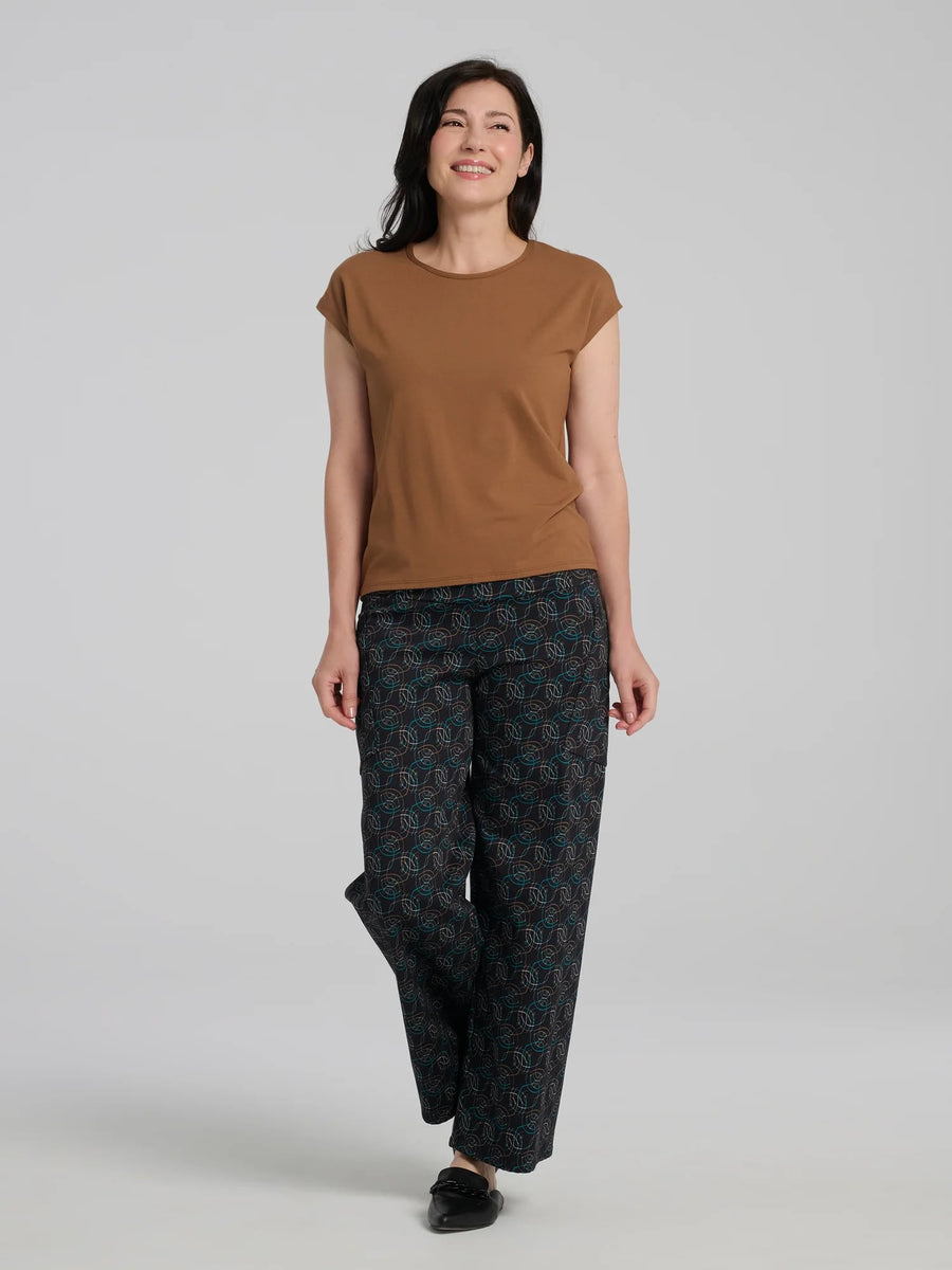 Pantalon Elma turquoise de Kollontaï
