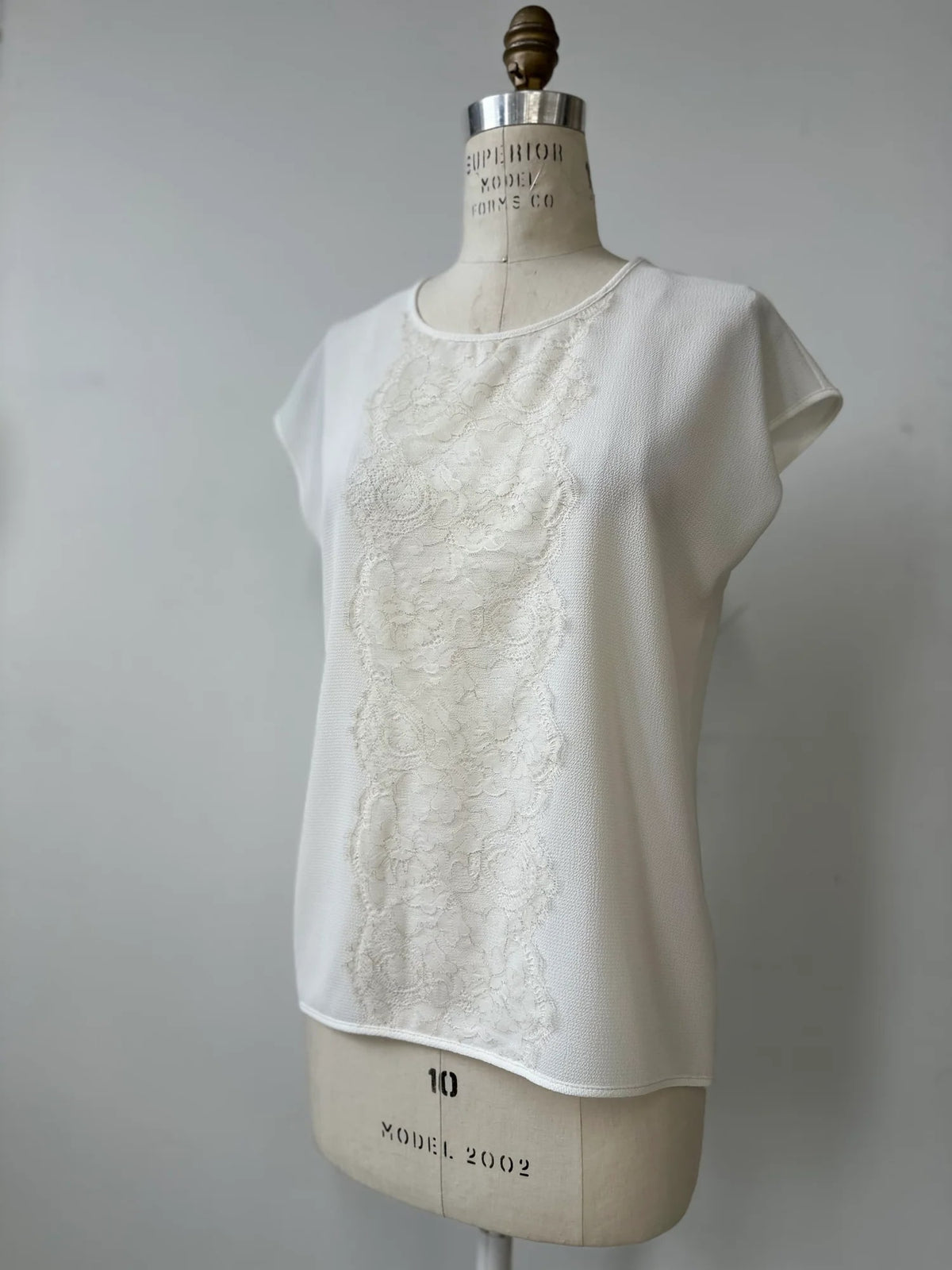 Blouse Perle blanc de Kollontaï