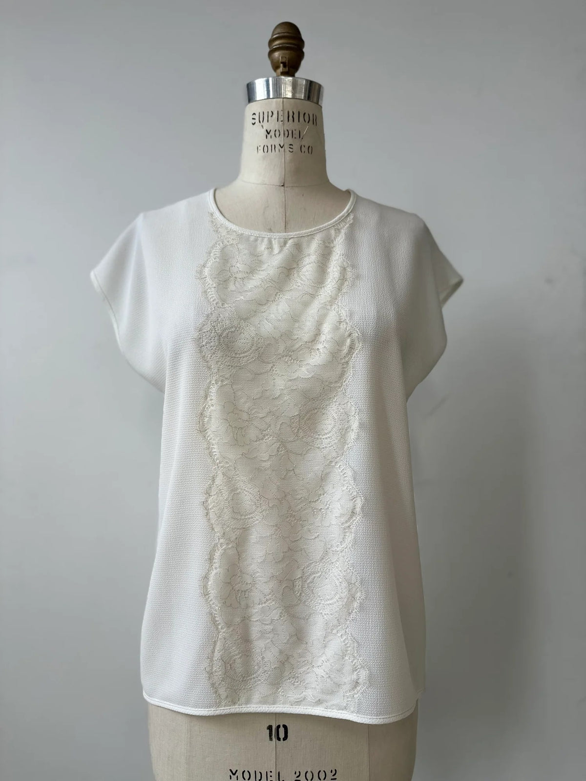 Blouse Perle blanc de Kollontaï